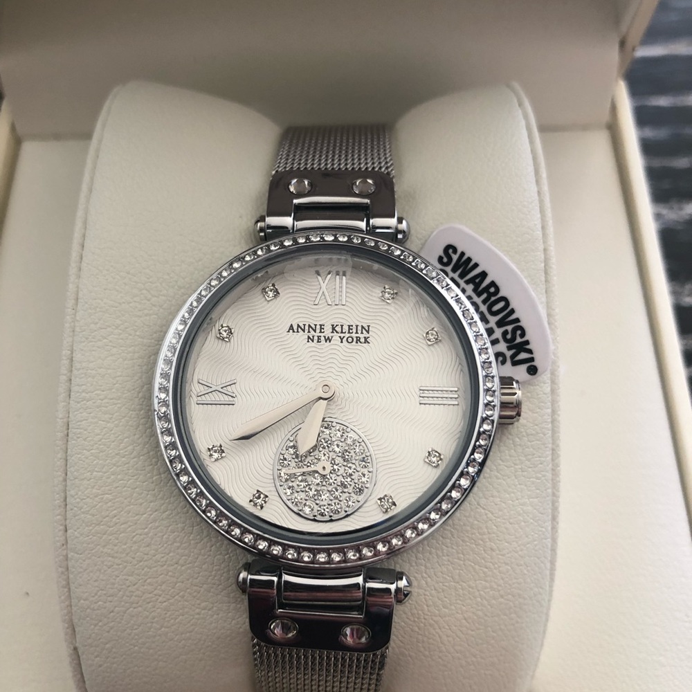 Ann Klein Swarovski watch